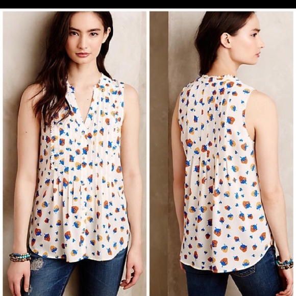 🍓Like New🍓 Fragola Ruffled Tank - Picture 1 of 10